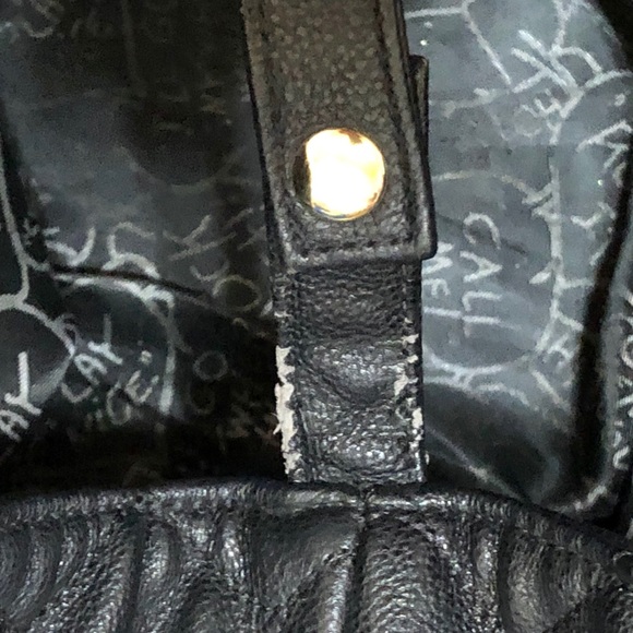 Betsey Johnson Quilted Heart Purse Hand Bag - Picture 7 of 8